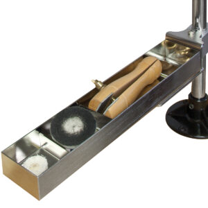 Haltearm mit Fach und 3 Teilern