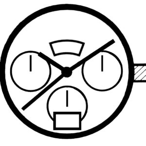 Kleinuhrwerk Quarz Ronda 5050.C