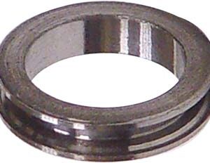 Übungsring mit Nut, Edelstahl , für quadratische 3 mm Steine