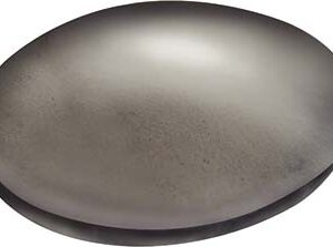 GRS-Übungsplatte Karbonstahl oval, gewölbt 33 x 45,7 mm