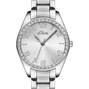 s.Oliver Edelstahlband silber SO-2276-MQ