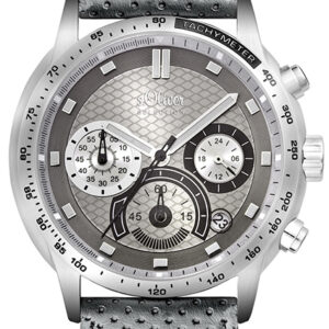 s.Oliver Lederband grau SO-1918-LC