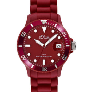 s.Oliver Silikonband rot SO-1987-PQ