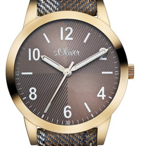 s.Oliver Textil-/ Lederband beige SO-2493-LQ