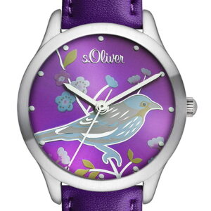 s.Oliver Lederband lila SO-2515-LQ