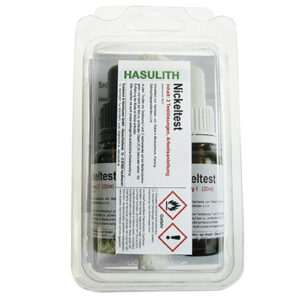 Nickeltest Set, 2x20ml inklusive Wattestäbchen