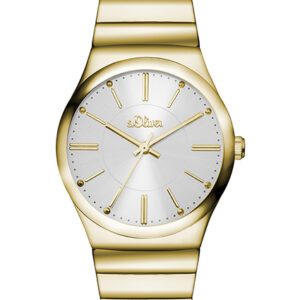 s.Oliver Edelstahlband gold SO-3117-MQ