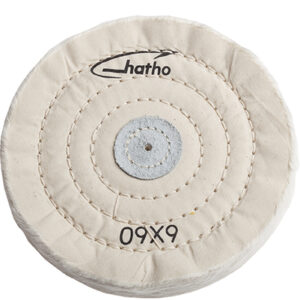 Tuchschwabbel aus Baumwoll-Batist Ø 150 mm 3x gesteppt