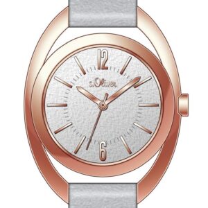 s.Oliver Lederband grau SO-3160-LQ