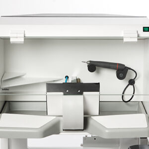 Schleifbox für staubintensive Arbeiten