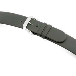 Lederband Merano 24mm steingrau glatt