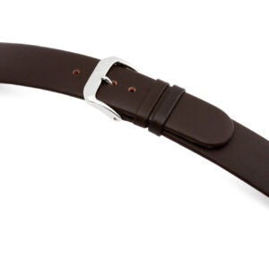 Lederband Merano 17mm mokka glatt