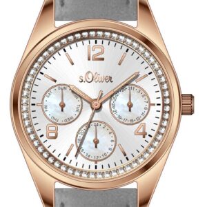 s.Oliver Lederband grau SO-3164-LM