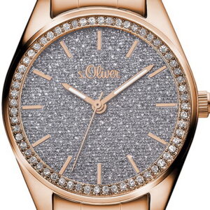 s.Oliver Edelstahlband rosé SO-3213-MQ