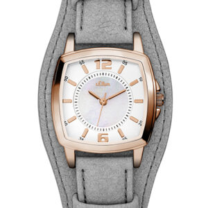 s.Oliver Lederband grau SO-3237-LQ