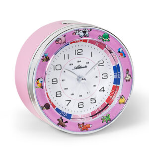 Atlanta 1982/17 rosa Quartzwecker, schleichende Sekunde