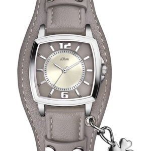 s.Oliver Lederband grau SO-2512-LQ