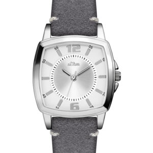 s.Oliver Lederband grau SO-3246-LQ