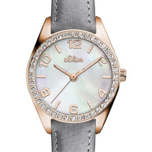 s.Oliver Lederband grau SO-3268-LQ