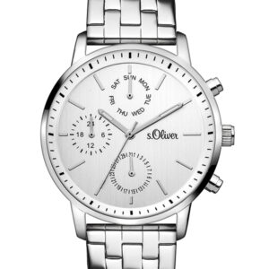 s.Oliver Edelstahlband silber SO-3187-MM