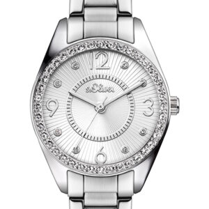 s.Oliver Edelstahlband silber SO-3214-MQ