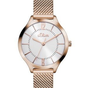 s.Oliver Edelstahlband rosé SO-3220-MQ