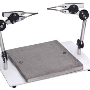 Lötplatte mit Haltezangen