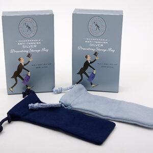 Schutztasche mit Kordelzug für Silberbesteck