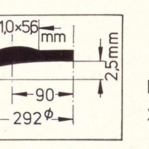 Glas XS 292.117 Stülpglas Kunststoff