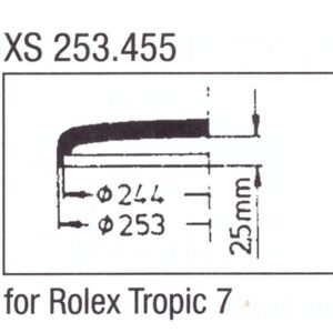 Glas XS 253.455 Stülpglas Kunststoff