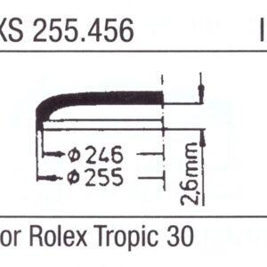Glas XS 255.456 Stülpglas Kunststoff