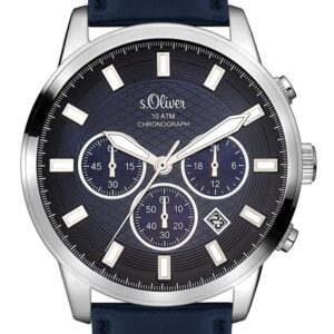 s.Oliver Lederband dunkelblau SO-3336-LC