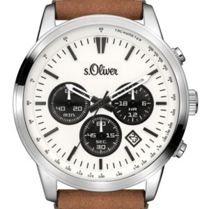 s.Oliver Lederband braun SO-3335-LC