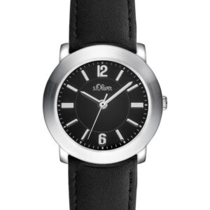 s.Oliver Lederband schwarz SO-3389-LQ