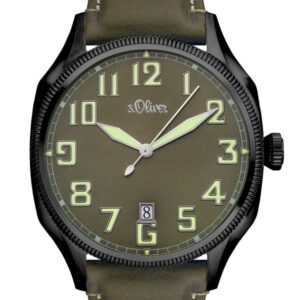 s.Oliver Lederband olivgrün SO-3344-LQ
