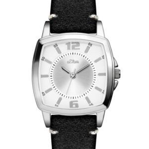 s.Oliver Lederband schwarz SO-3364-LQ