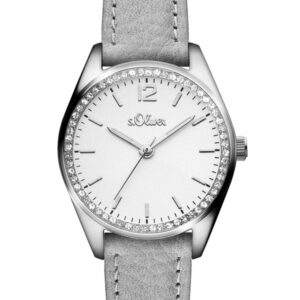 s.Oliver Lederband grau SO-3322-LQ