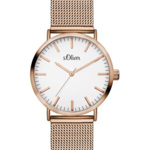 s.Oliver Edelstahlband rosé SO-3272-MQ