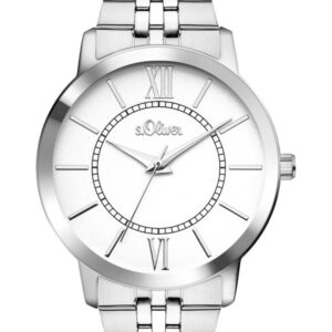 s.Oliver Edelstahlband silber SO-3352-MQ