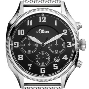 s.Oliver Edelstahlband silber SO-3343-MC