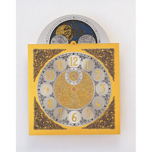 Bogen-Zifferblatt Aluminium 250 x 330 mm