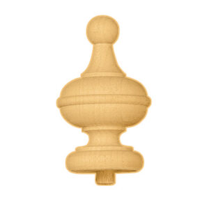 Zierteil gedrechselt Buche Holz