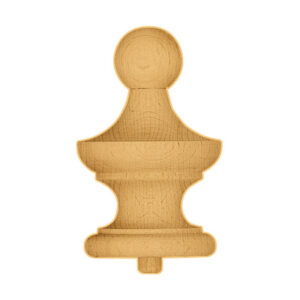 Zierteil gedrechselt Buche Holz