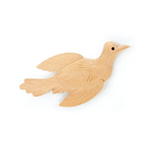 Zierteil Schwalbe Lindenholz