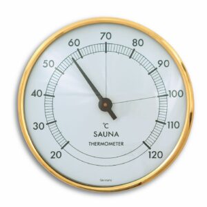 Sauna-Thermometer, Ø 102mm