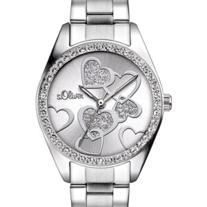 s.Oliver Damenarmbanduhr SO-2857-MQ