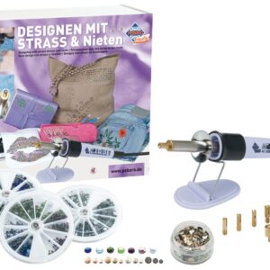 Bastelset mit Strass und Nieten