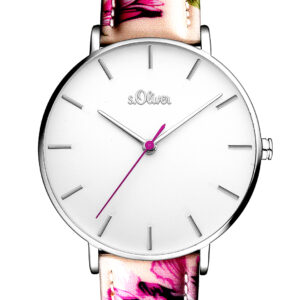 s.Oliver Lack-Lederband floral SO-3465-LQ