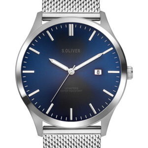 s.Oliver Edelstahlband silber SO-3478-MQ