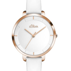s.Oliver Echtlederband weiß SO-3452-LQ